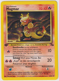 Pokemon TCG Magmar #39/062 Uncommon (U) Non-Holo Deutsch 1999 1st Edition – Bild 1