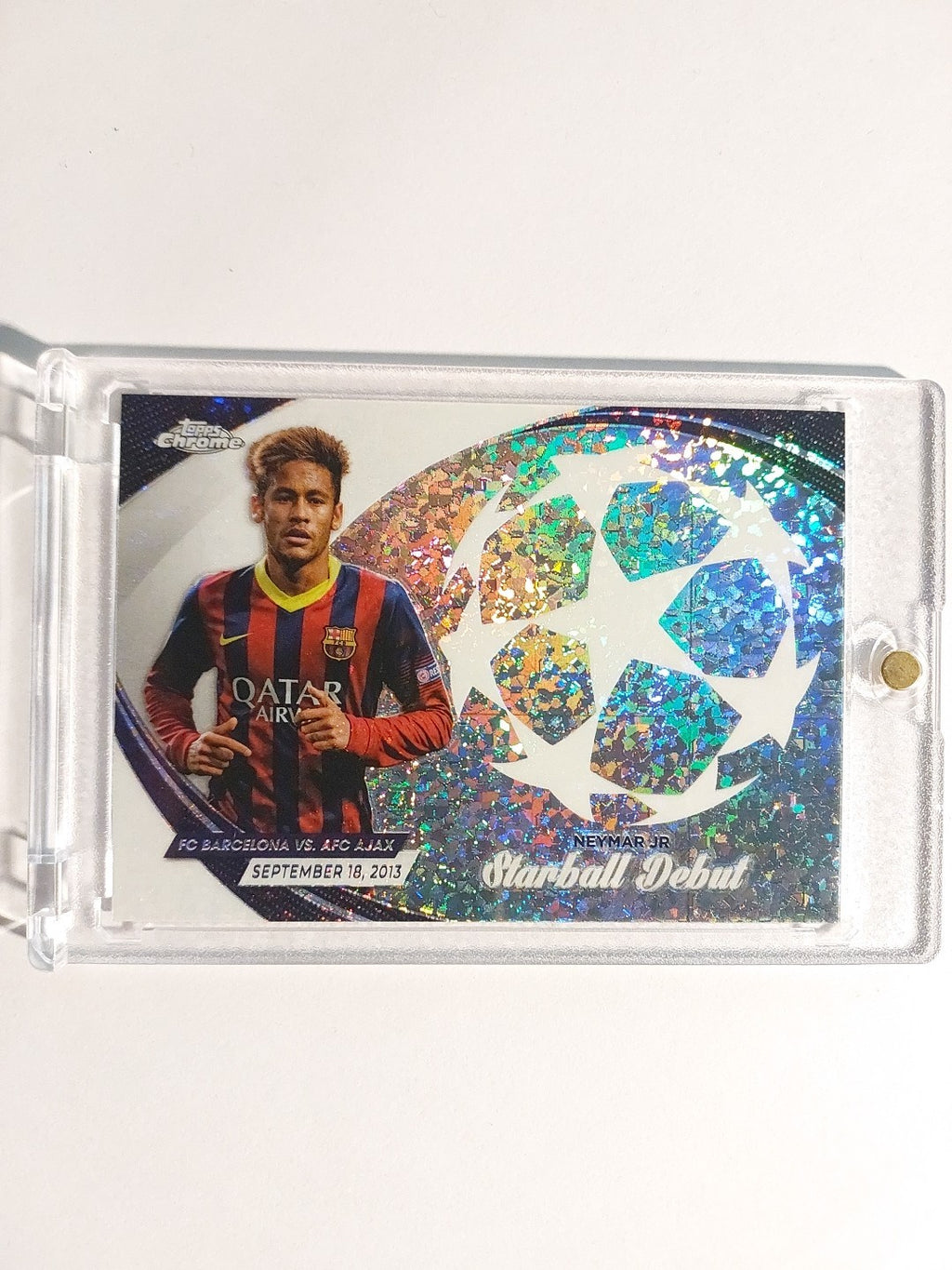 Topps UCC 2023-24 Neymar Jr. Barcelona Starball Debut Insert Parallel Ultra Rare – Bild 1