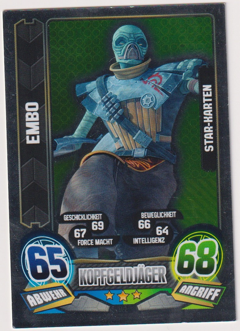 Topps Star Wars 2015 Embo Unterwelt Kopfgeldjäger TCG Rare # – Bild 1