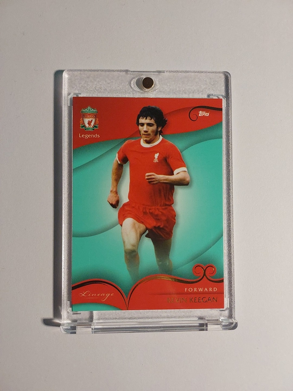 Topps Liverpool Lineage 2022-23 Kevin Keegan Parallel 3/99 Legend Ultra Rare Hit – Bild 1