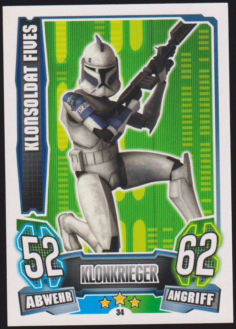 Topps Star Wars 2013 Klonsoldat Fives REPUBLIK TCG Rare #52 – Bild 1