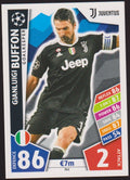 Topps Match Attax Gianluigi Buffon Juventus UEFA Champions League Parallel Rare – Bild 1