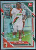 Topps Chrome 2025-26 Samuel Essende FC Augsburg Parallel Refractor – Bild 1