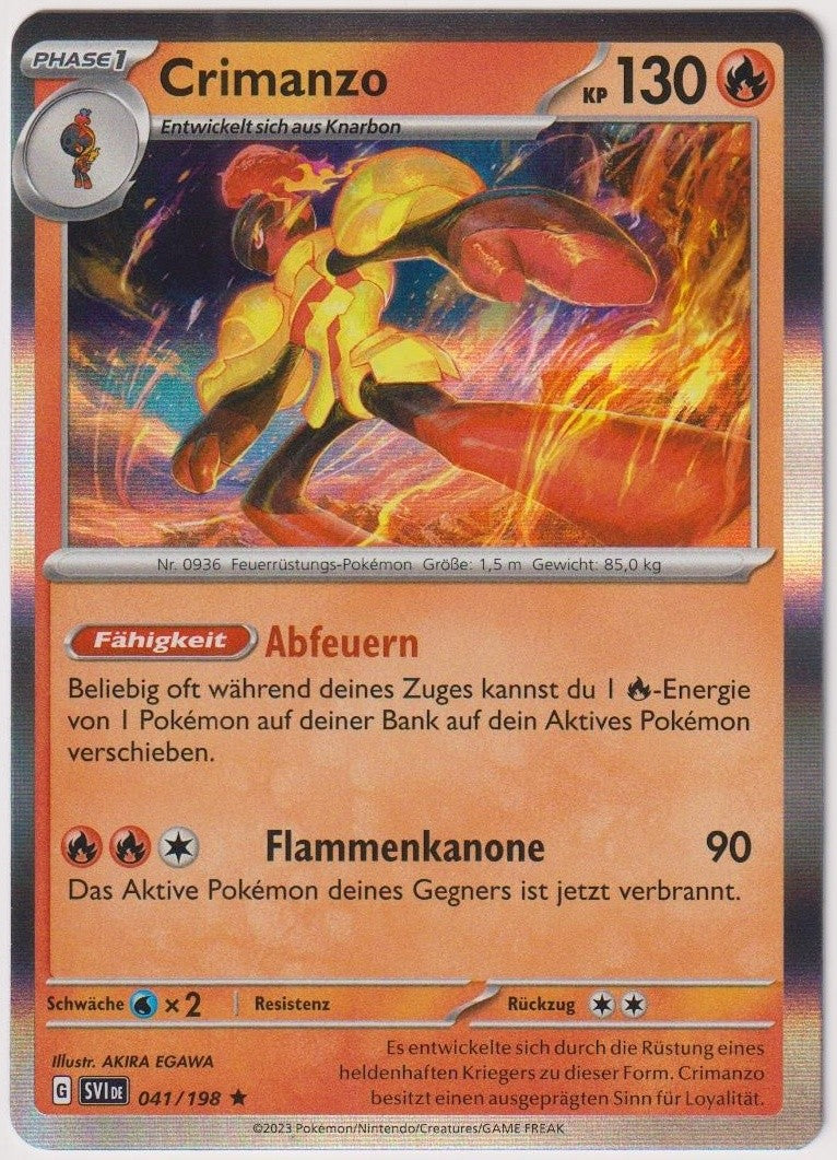 Pokemon TCG Armarouge #41/198 Rare (R) Holo Deutsch 2023 – Bild 1