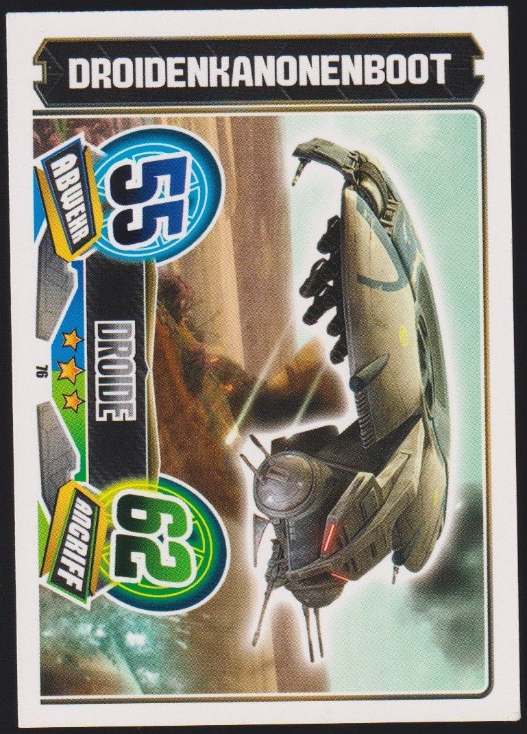 Topps Star Wars 2004 DROIDENKANONENBOOT Separatisten TCG Rare #55 – Bild 1