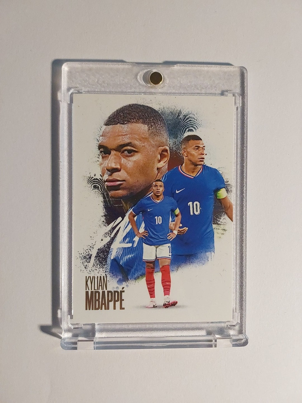 Futera Unique 2024-25 Kylian Mbappé Frankreich Parallel Insert Ultra Rare Hit – Bild 1