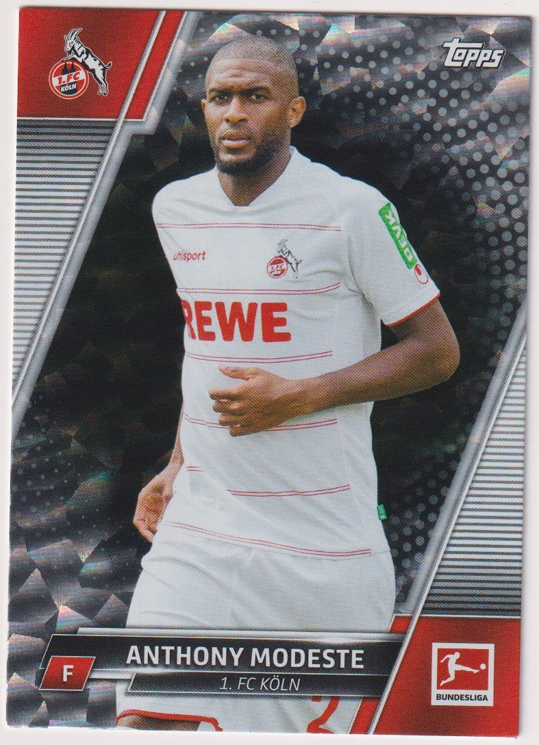 Topps 2023-24 Anthony Modeste 1. FC Köln Parallel Rare Nr. 106 – Bild 1
