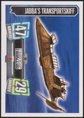 Topps Star Wars 2011 Jabba's Transportskiff Jabba SÖLDNER FAHRZEUG TCG Rare #47 – Bild 1