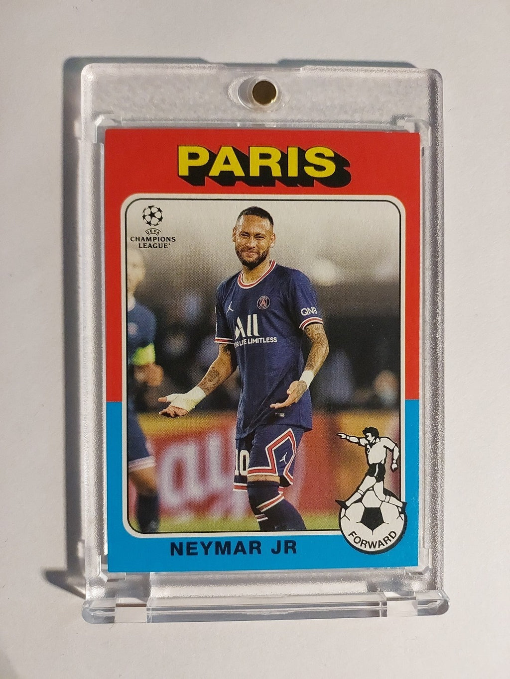 Topps UCC 2021-22 Neymar Jr Paris Saint-Germain Parallel Insert Ultra Rare Hit – Bild 1