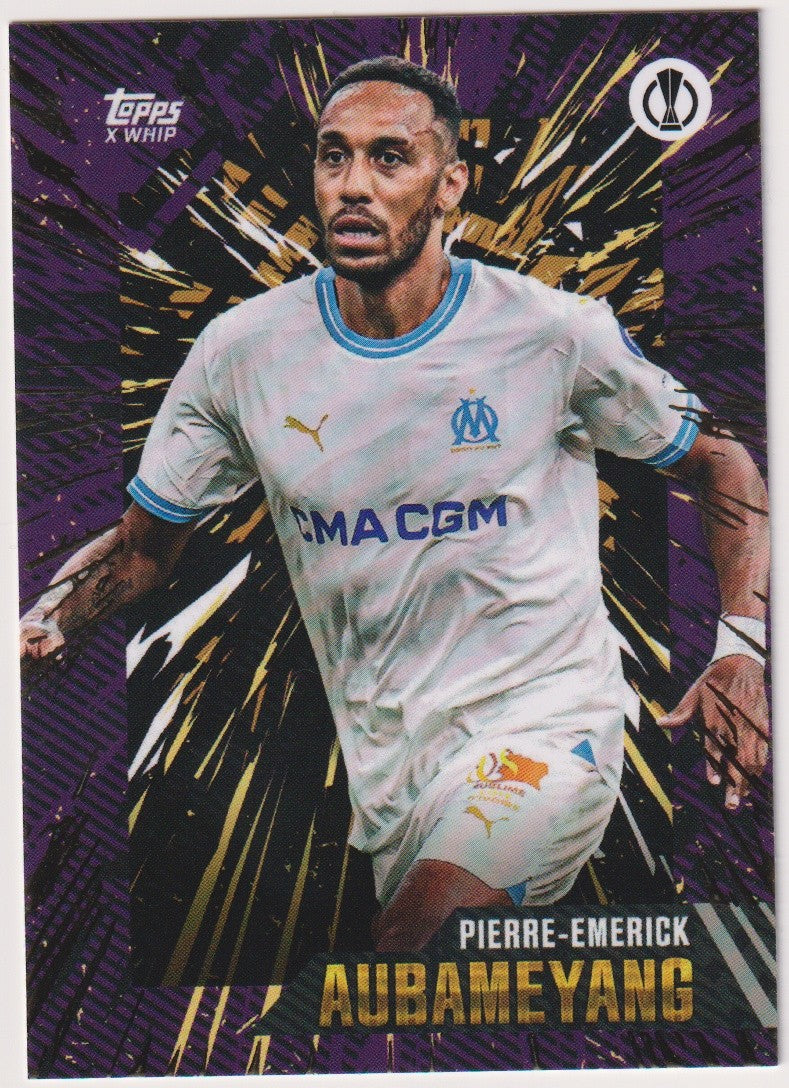 Topps Pierre-Emerick Aubameyang Olympique de Marseille UEFA Europa – Bild 1