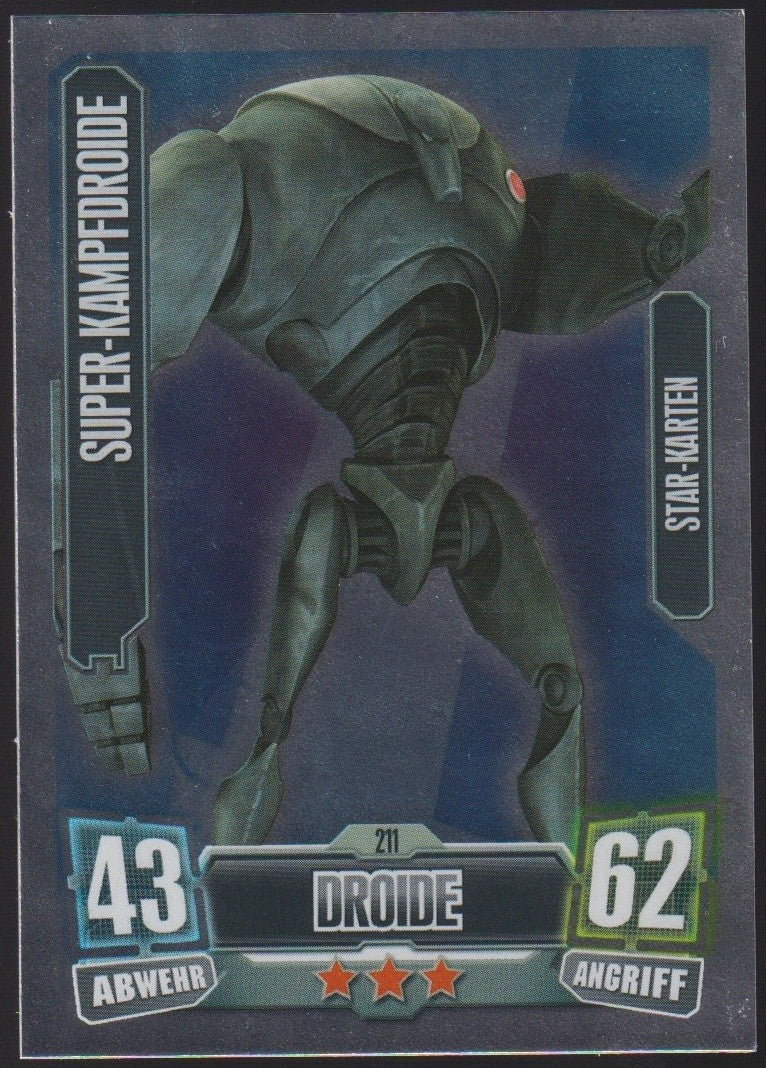 Topps Star Wars 2011 Super-Kampfdroide Separatisten TCG Rare #211 – Bild 1