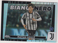 Topps Chrome 2022-23 Matías Soulé Rookie Juventus Parallel Refractor Nr. BI-3 – Bild 1