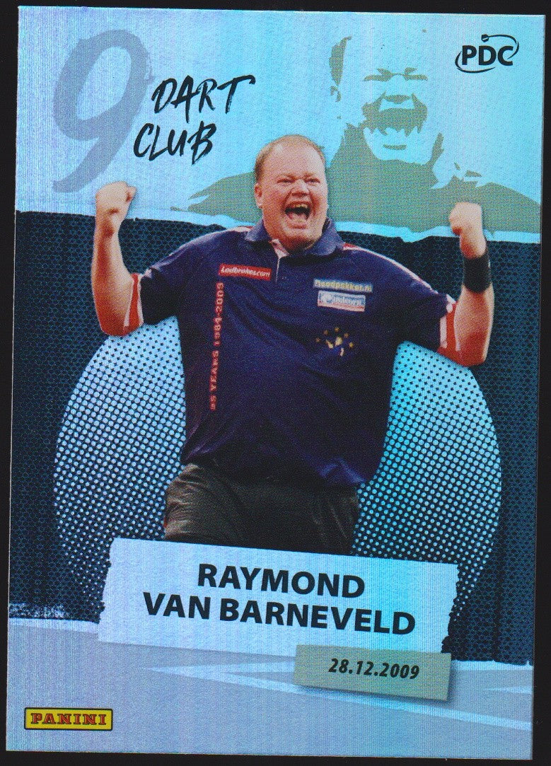 Panini PDC World Championship 2026 Raymond van Barneveld Refractor Parallel – Bild 1