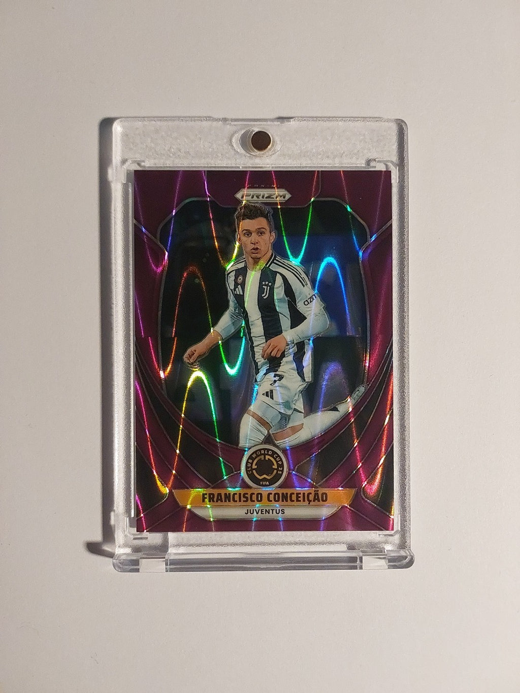 Panini Prizm Club WC 2025 Francisco Conceicao Juventus Turin Parallel 2/99 Rare – Bild 1