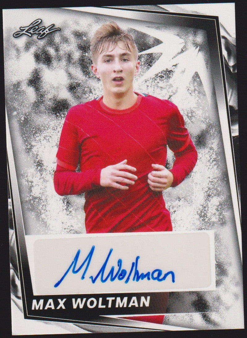Leaf TCG 2023-24 Max Woltman Auto Liverpool Parallel Rare – Bild 1