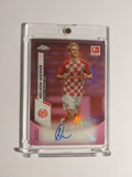 Topps Chrome 23-24 Nelson Weiper Mainz Auto Nummeriert 55/75 Parallel Refractor – Bild 1