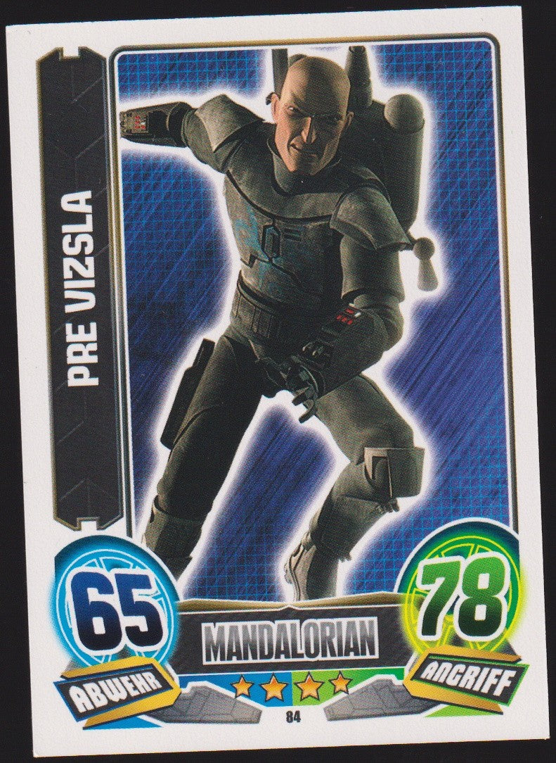 Topps Star Wars 2012 Pre Vizsla Mandalorian Unterwelt TCG Rare #84 – Bild 1