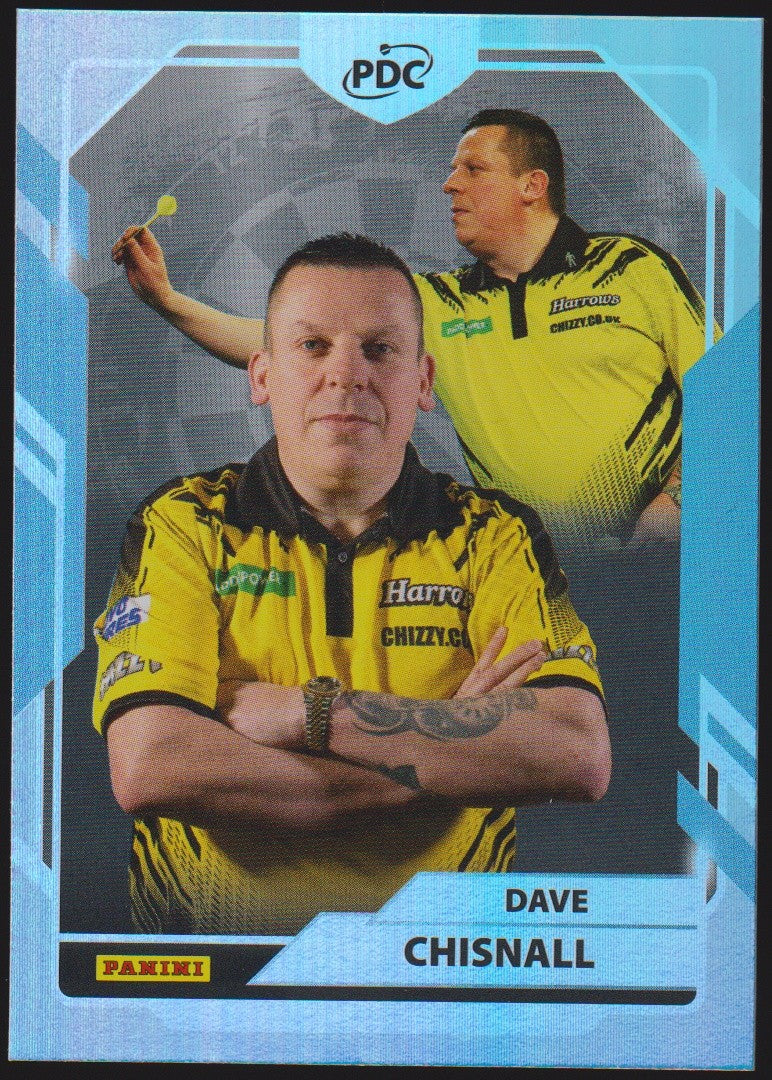 Panini PDC World Championship 2026 Dave Chisnall "Chizzy" Refractor Parallel – Bild 1