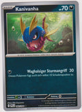 Pokemon TCG Carvanha #60/094 Common (C) Reverse Holo Deutsch 2025 – Bild 1