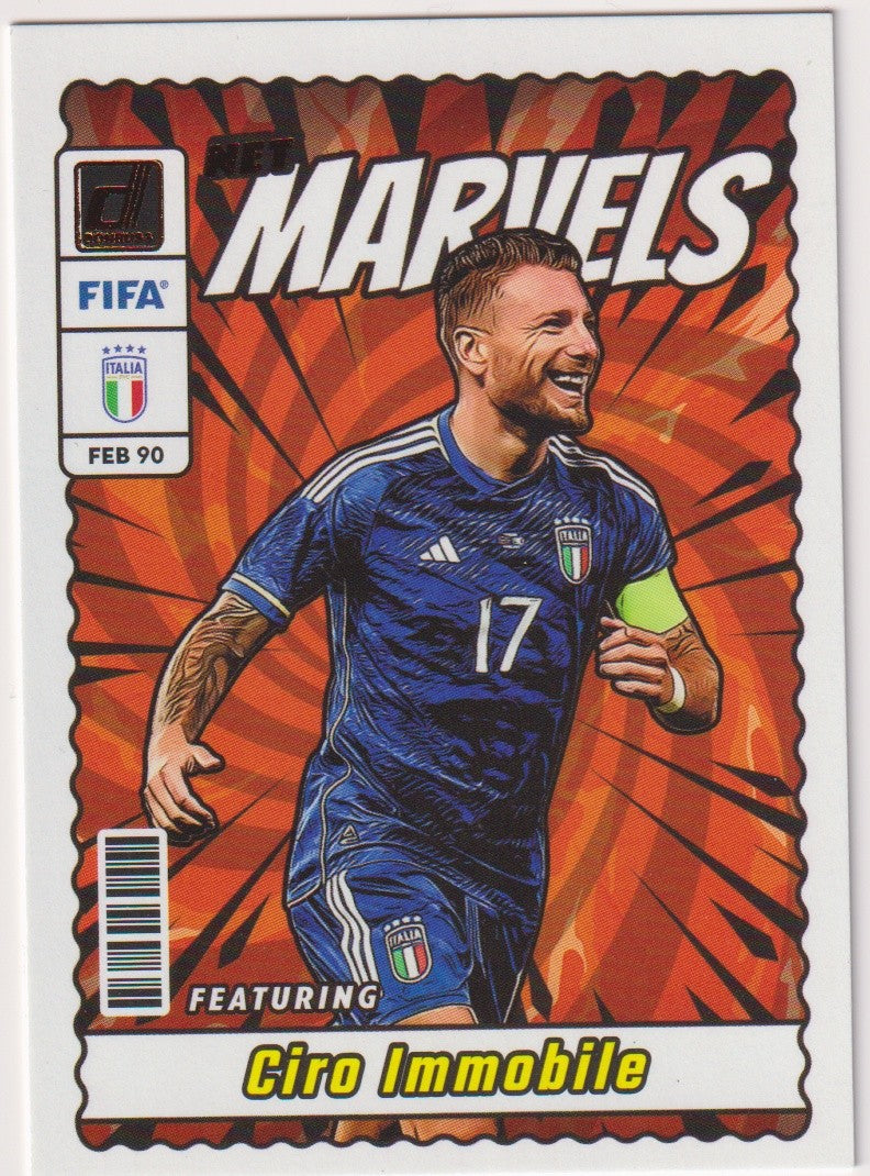 Panini NET MARVELS 2023-24 Ciro Immobile Italien Parallel Rare 8 – Bild 1