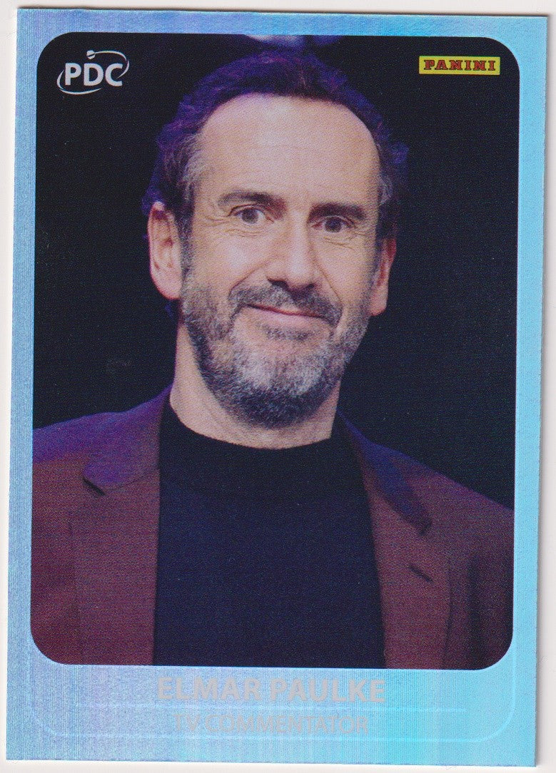 Panini PDC World Championship 2026 Elmar Paulke Refractor Parallel – Bild 1