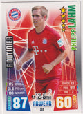 Topps Match Attax Trading Card Game Philipp Lahm FC Bayern München Abwehr – Bild 1