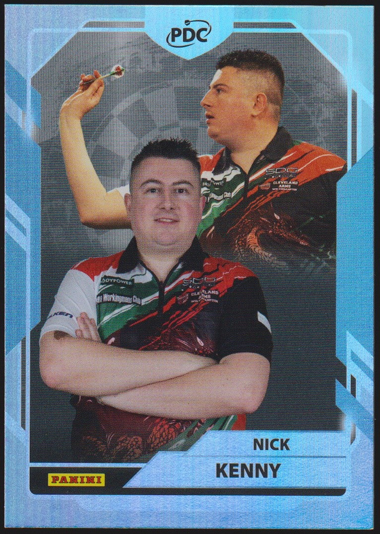 Panini PDC World Championship 2026 Nick Kenny Refractor Parallel – Bild 1