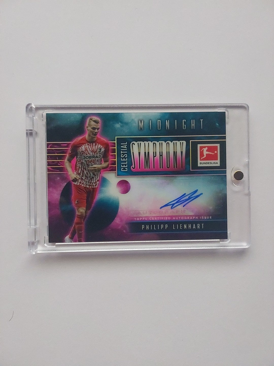 Topps Midnight Bundesliga 23/24 Philipp Lienhart SC Freiburg Autogramm Parallel – Bild 1