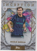 Topps Inception 2025-26 Nicolo Barella FC Internazionale Milano Parallel 136/199 – Bild 1