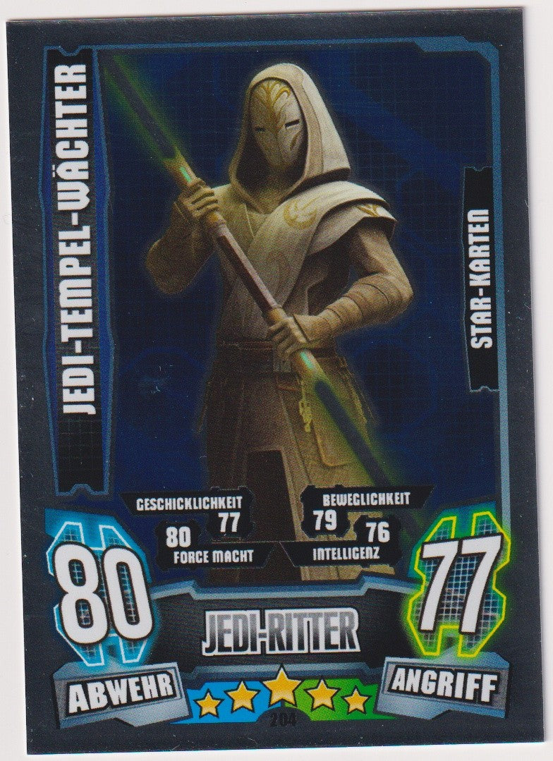 Topps Star Wars 2013 Jedi-Tempel-Wächter Republik Die Jedi-Ritter TCG Rare – Bild 1