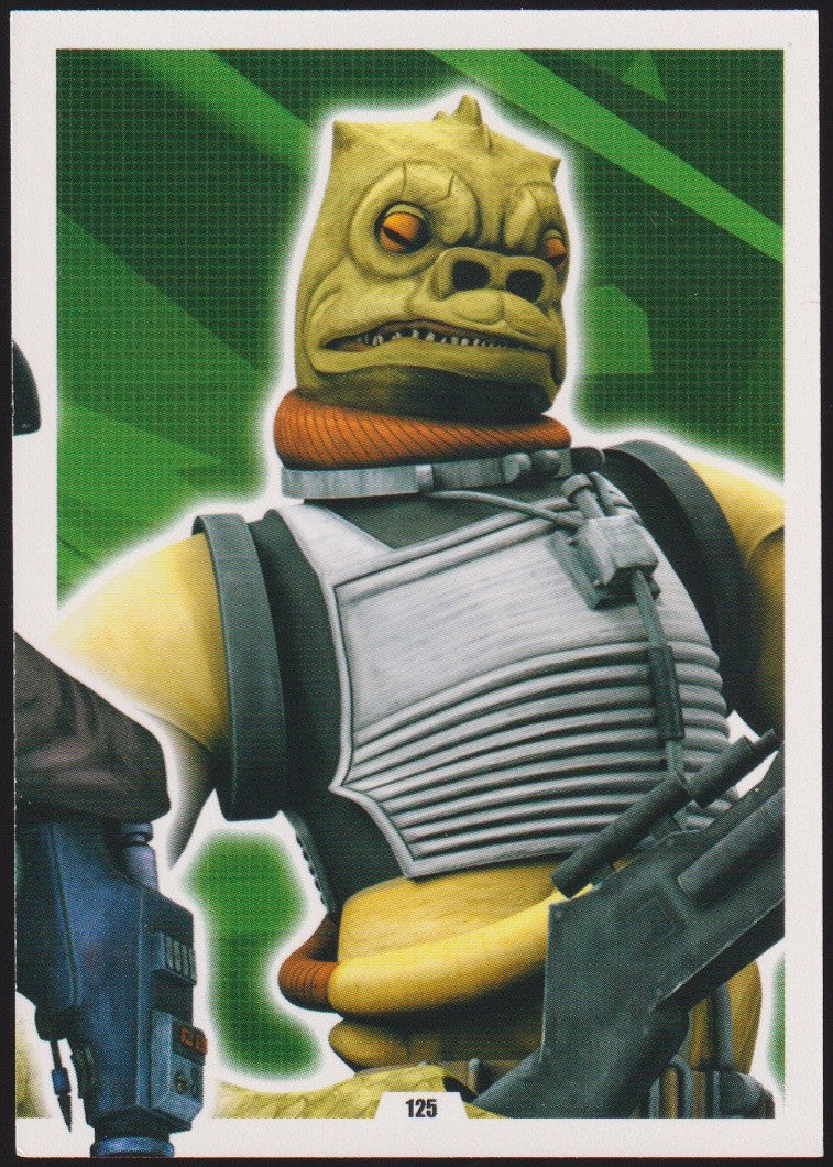 Topps Star Wars 2015 Bossk Kopfgeldjäger Unterwelt TCG Rare #125 – Bild 1