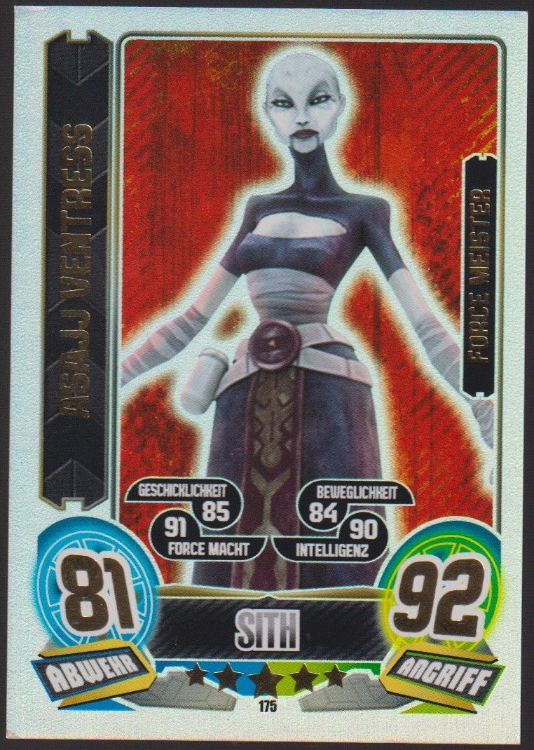 Topps Star Wars 2004 Asajj Ventress Sith Separatisten TCG Ultra Rare #175 – Bild 1