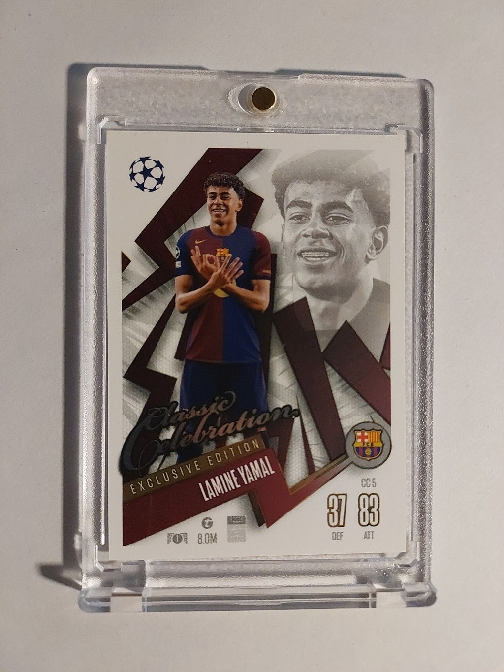 Topps UCC 2024-25 Lamine Yamal Barcelona Exclusive Parallel Insert Ultra Rare – Bild 1