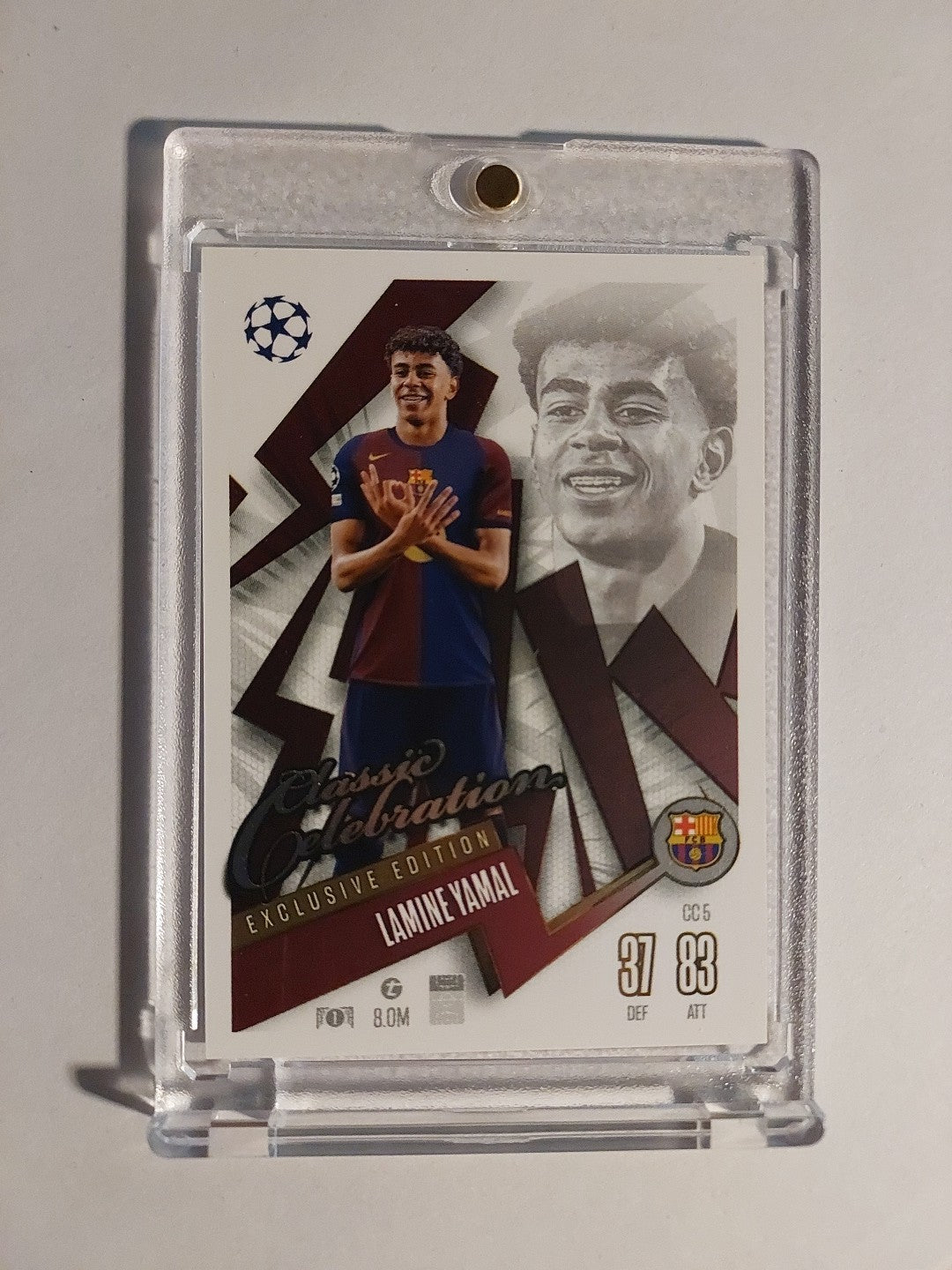 Topps UCC 2024-25 Lamine Yamal Barcelona Exclusive Parallel Insert Ultra Rare – Bild 1