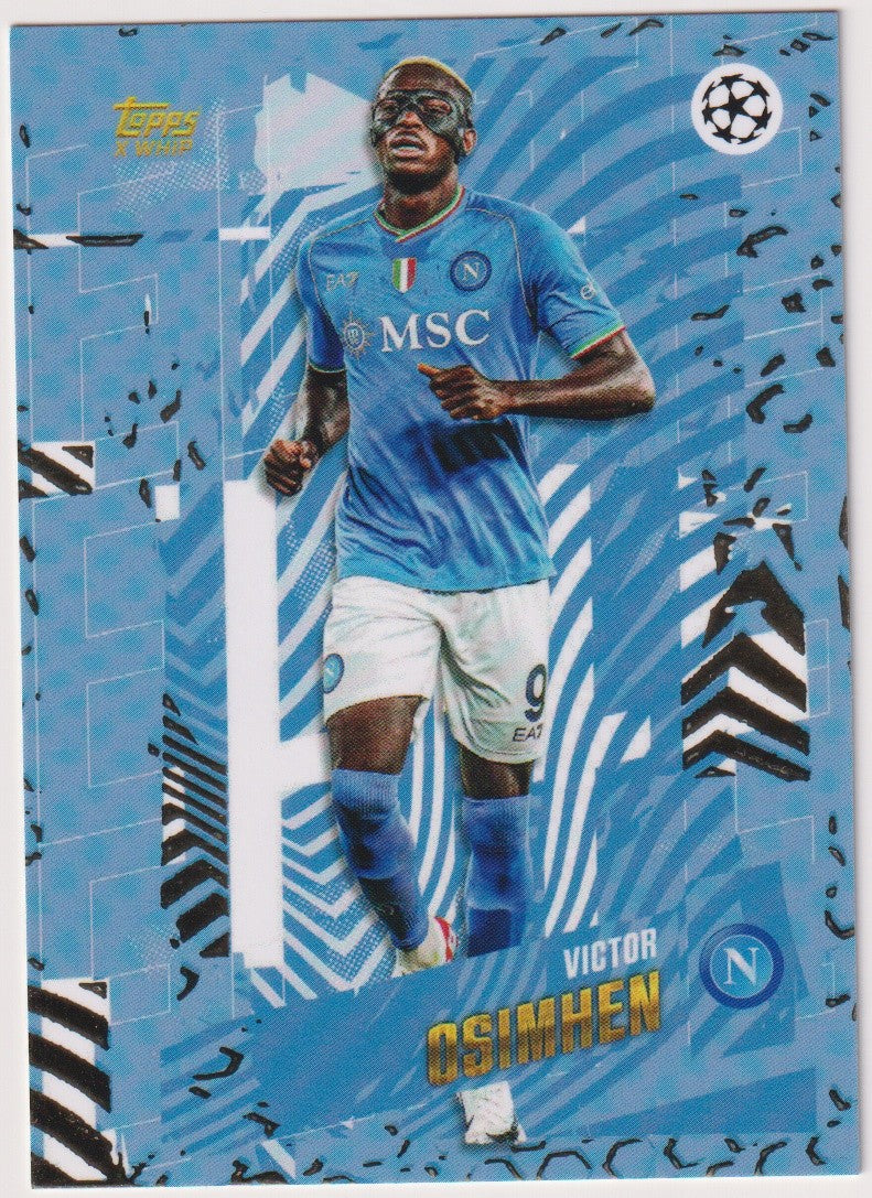 Topps Champions League 2022-23 Victor Osimhen Napoli Parallel Rare – Bild 1