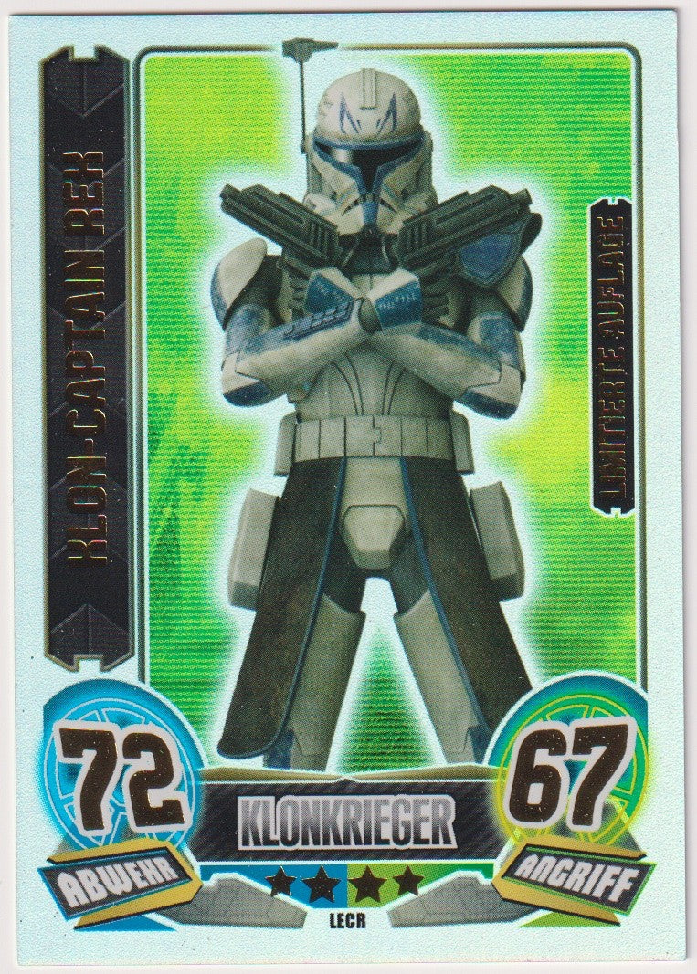 Topps Star Wars 2013 Captain Rex Republik Klonkrieger TCG Rare Limited Edition – Bild 1