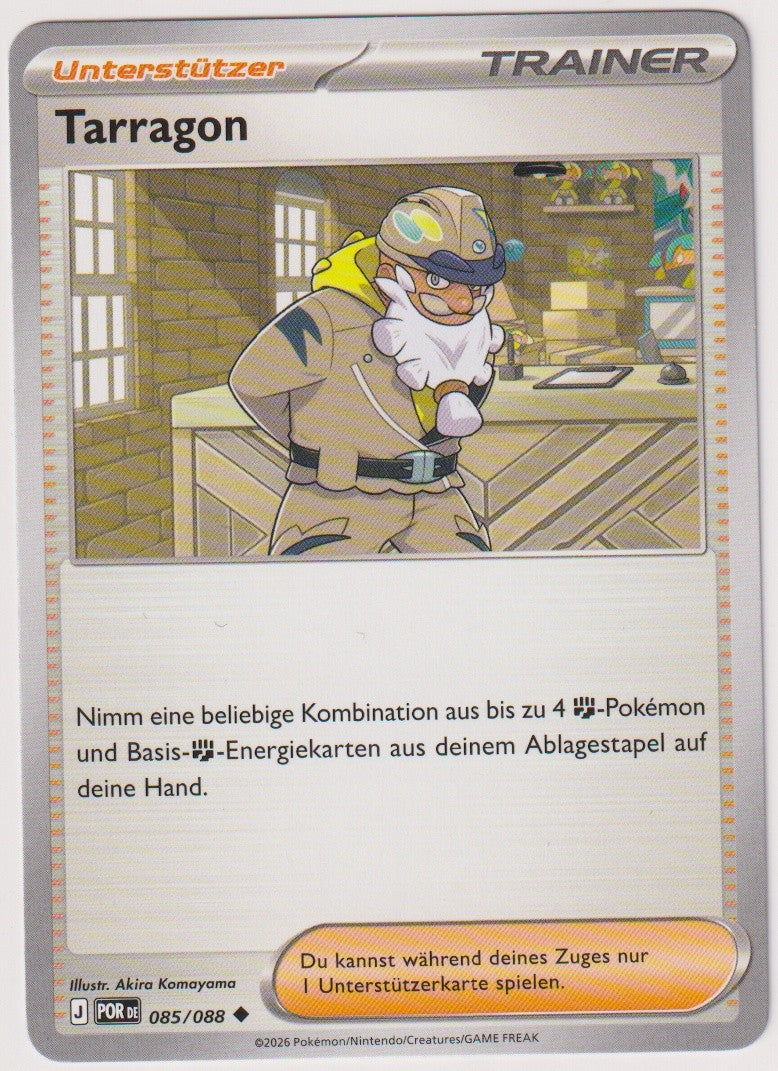 Pokemon TCG Tarragon #085/088 Uncommon (C) Deutsch 2026 – Bild 1