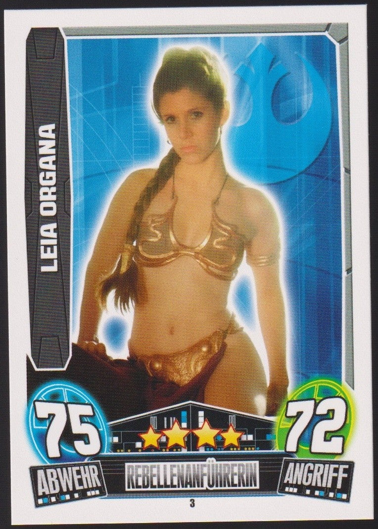 Topps Star Wars 2013 Leia Organa Allianz (Film Version) TCG Ultra Rare #3 – Bild 1