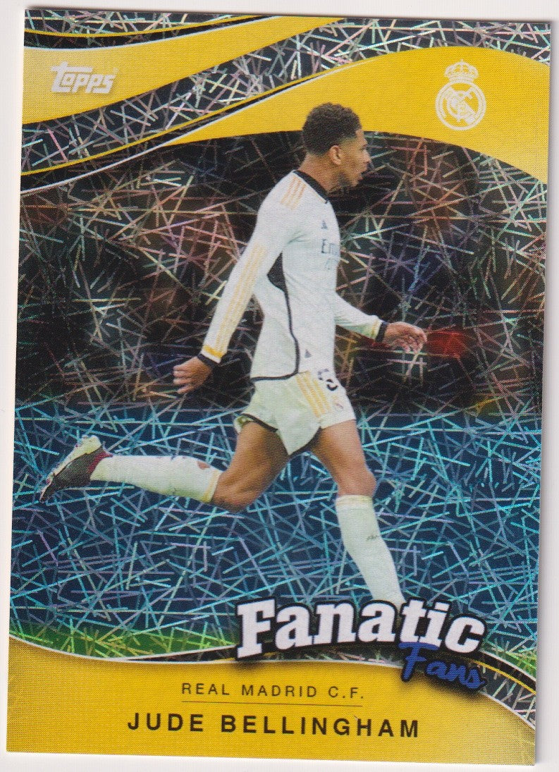 Topps Fanatic Fans 2023-24 Jude Bellingham Real Madrid C.F. Parallel Rare – Bild 1