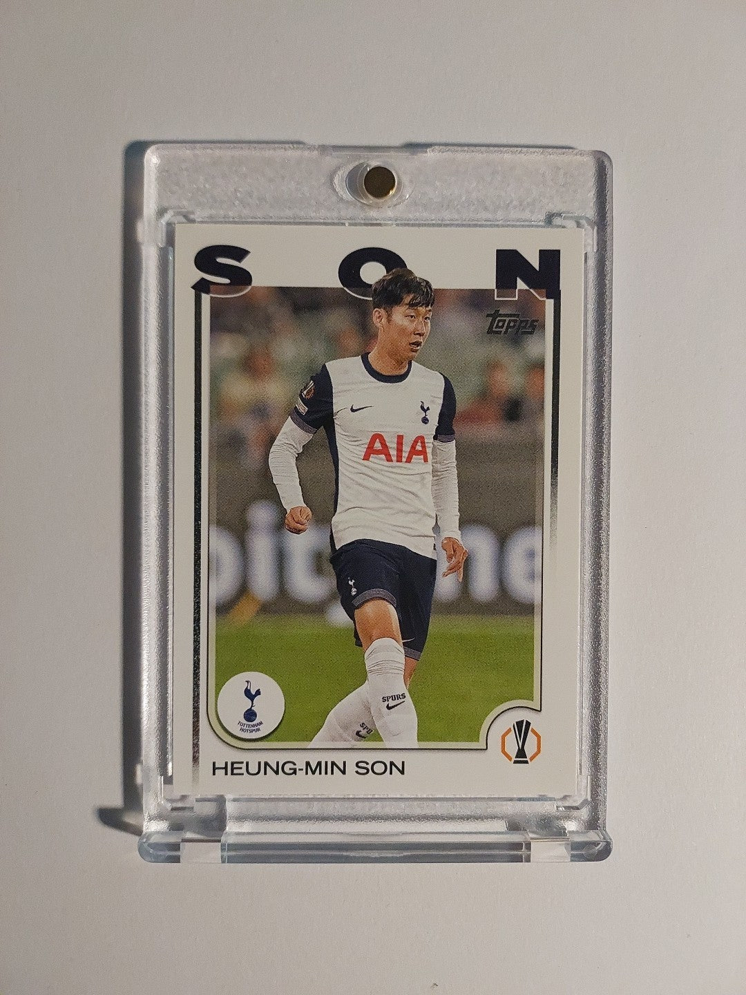 Topps UCC Flagship 2024-25 Heung Min Son Tottenham Parallel Ultra Rare Base Hit – Bild 1