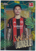 Topps Chrome 2025-26 NNAMDI COLLINS EINTRACHT FRANKFURT Parallel Rare Nr. WJ-2 – Bild 1