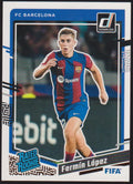 Panini 2023-24 - Donruss Soccer Fermín López Rookie FC Barcelona Parallel Rare – Bild 1