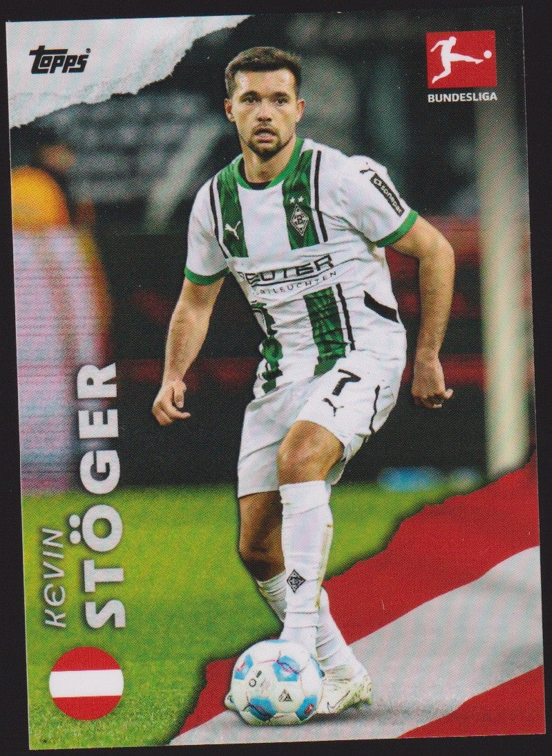 Topps 2024-25 Kevin Stöger Borussia Mönchengladbach Bundesliga Parallel – Bild 1