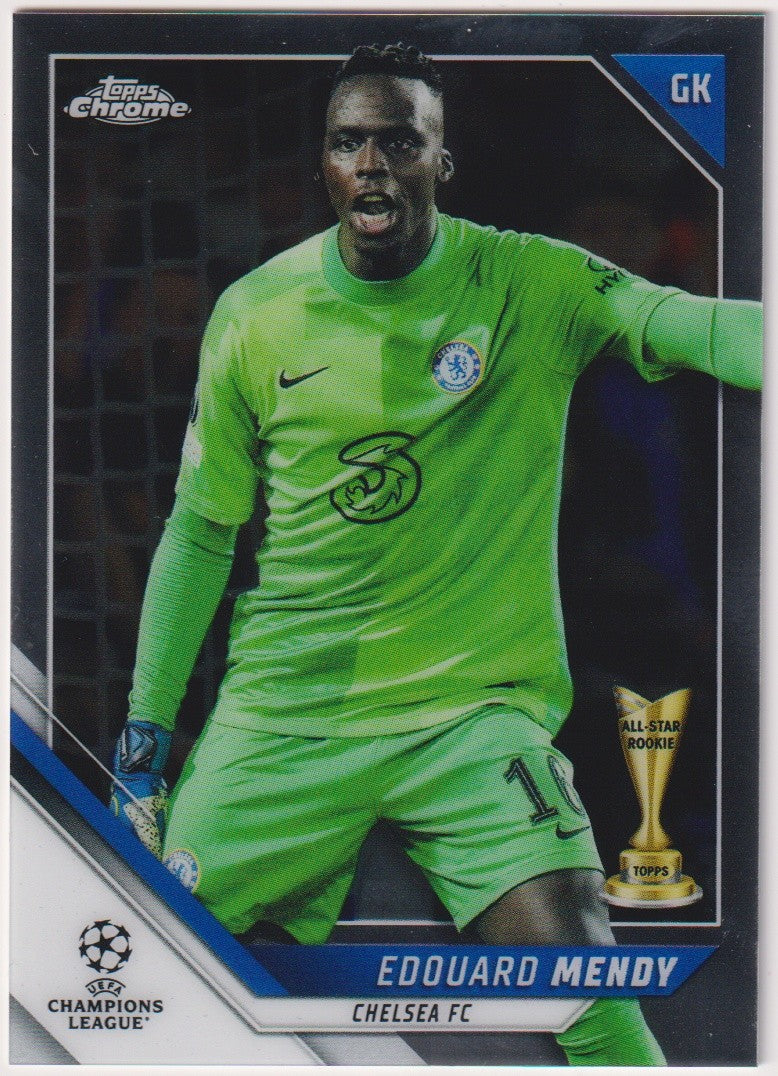 Topps Chrome 2021-22 Edouard Mendy Rookie Chelsea FC Parallel Rare – Bild 1