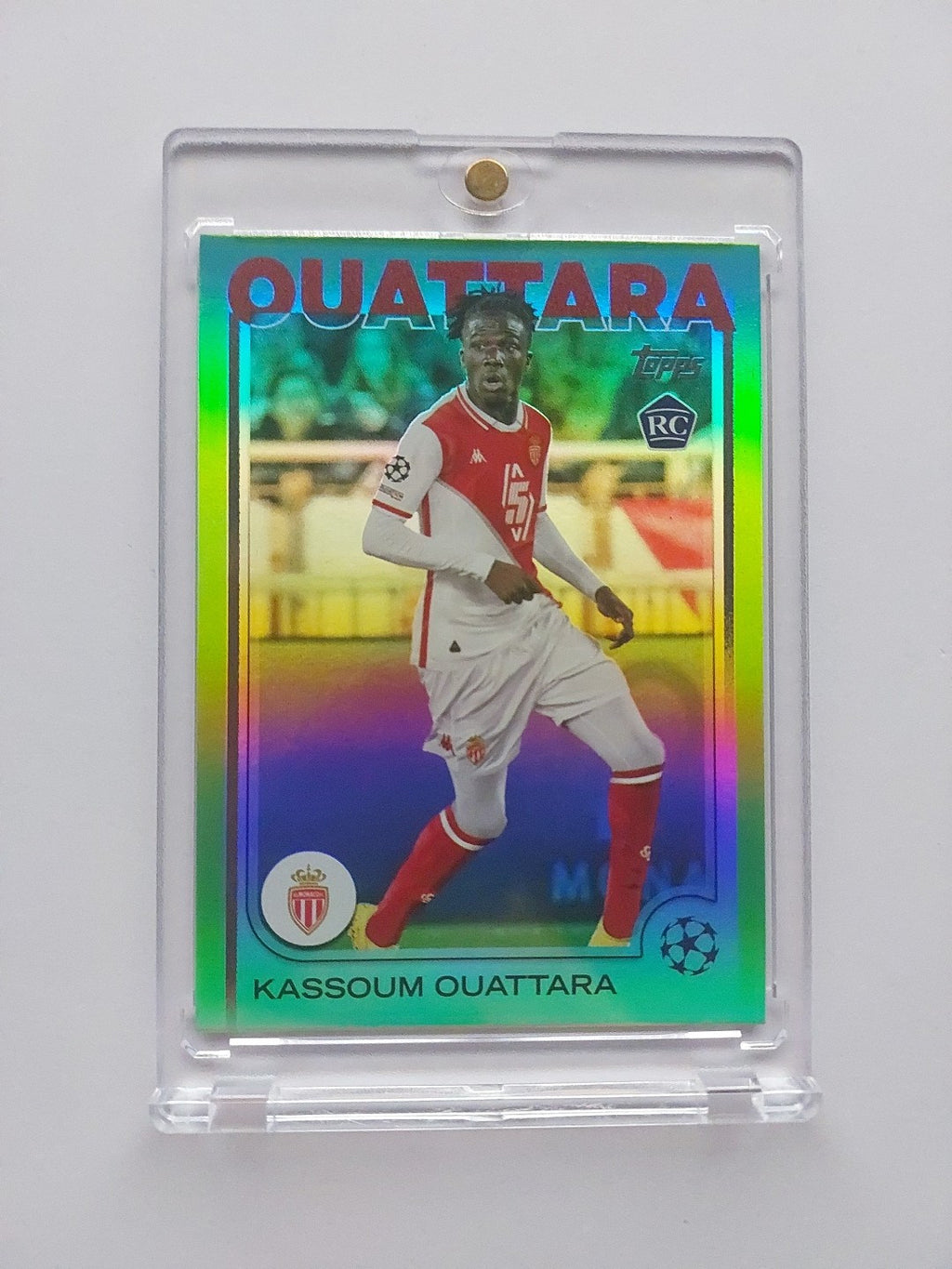 Topps Flagship 2024/25 Kassoum Ouattara AS Monaco Nummeriert 15/199 Parallel – Bild 1