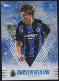 Topps Charles de Ketelaere Club Brugge KV Parallel Rare – Bild 1