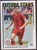 Topps 2024-25 Aleksandar Pavlović Rookie FC Bayern München All-Star Parallel – Bild 1