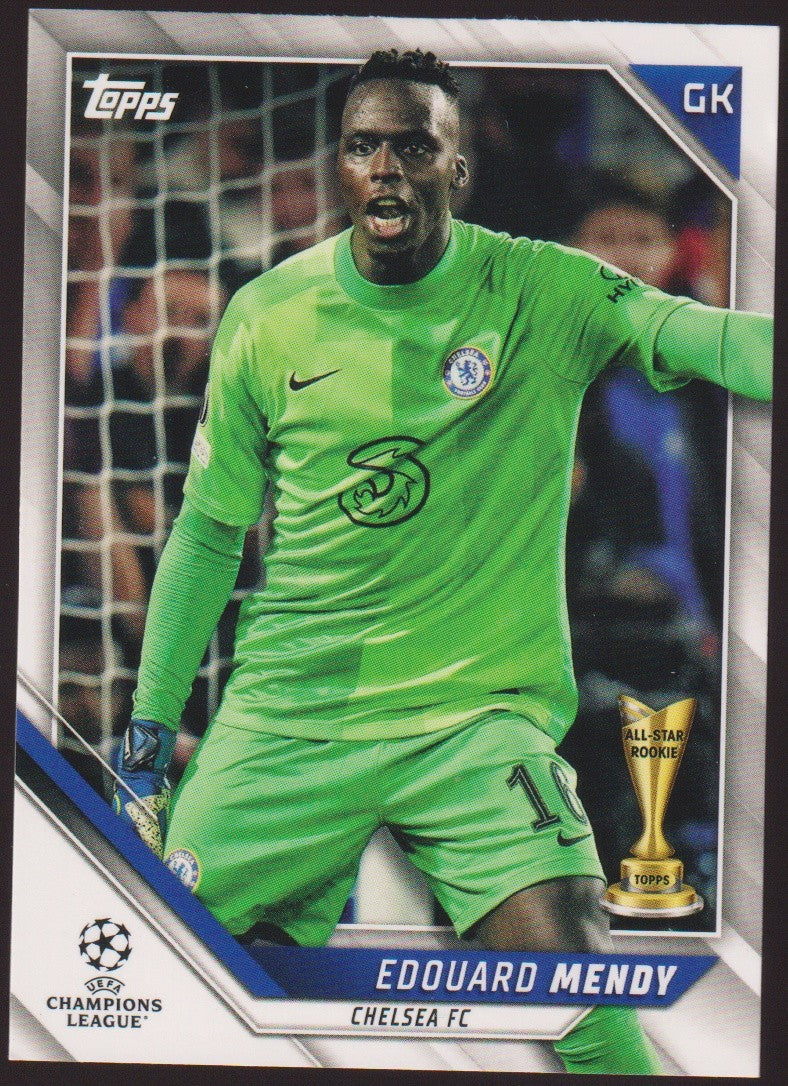 Topps 2021-22 Edouard Mendy Rookie Chelsea FC Parallel Rare – Bild 1