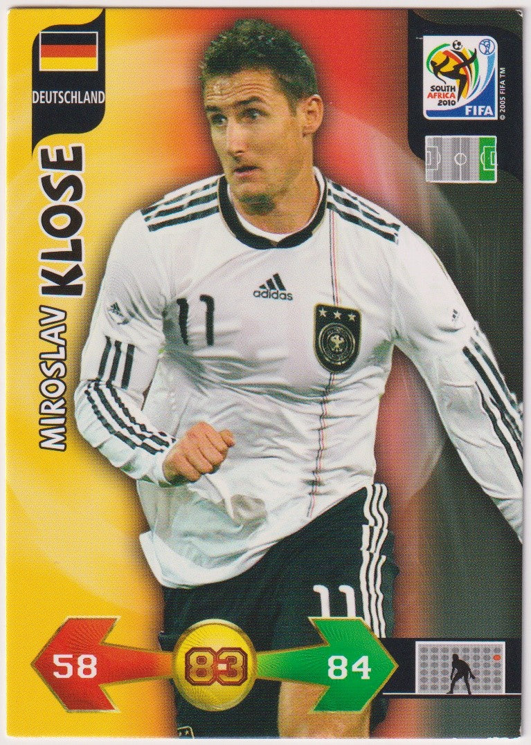 Panini World Cup 2010 Miroslav Klose Deutschland Vintage Legend Parallel – Bild 1