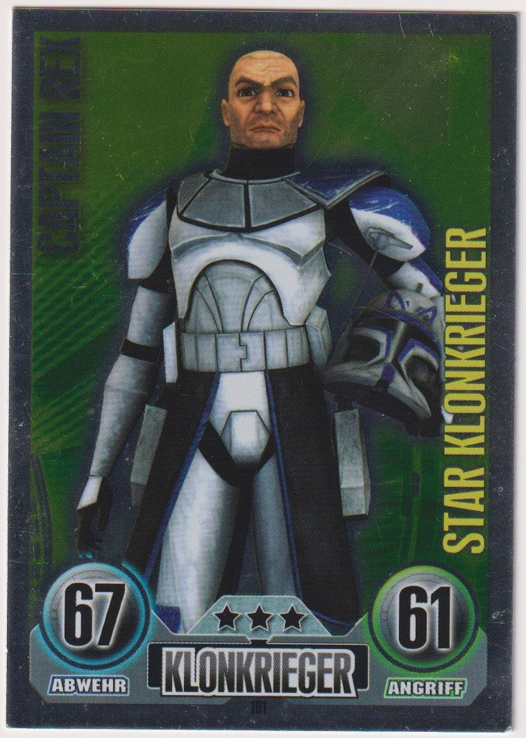 Topps TCG Star Wars 2010 Captain Rex Klonkrieger Die Republik Rare Nr. 67/61 – Bild 1